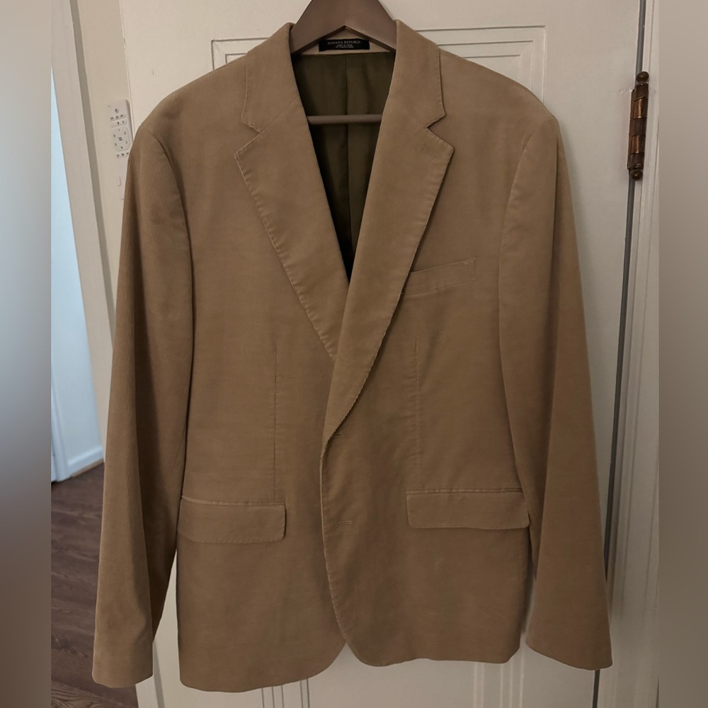 Tan Corduroy Blazer